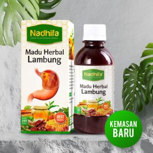 Madu Sehat Lambung Nadhifa Spesialis Atasi Maag 100% Ampuh Plus Bisa Atasi Tifus - Komposisi Lebih Lengkap Khasiat Lebih Mantap / Pengganti Asyifa Lambung