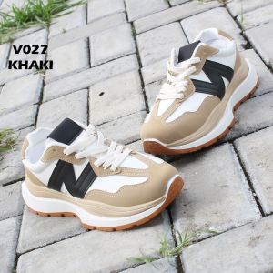 Sepatu Sneakers Wanita Import  WV027 Sepatu  Wanita Kulit Sneakers Kulit Wanita Import  Sepatu Sport Kulit Wanita Sepatu Sporty Wanita Kekinian Import
