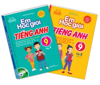 Combo Em học giỏi tiếng Anh lớp 9 ( trọn bộ 2 cuốn )