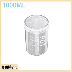 [Hilldora] Kitchen Grains Sealed Container Transparent Snack Storage Container Anti-Moisture Cereals And Grains Sealed Storage Barrel Box