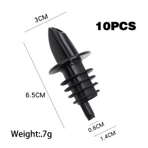10PCS Penutup Botol Wine / Bottle Pourer Plastik Pourer Botol / Pourer Liquor