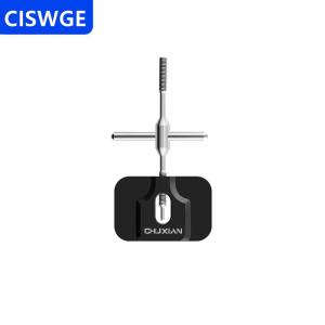 [COD] CISWGE Reel Bearing Remover Kit Matertial Stainless Steel Repair Kit Baitcasting Maintenance Tools Spool Dismantling Device Pin