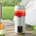 CHUAN Màn hình kỹ thuật số Cốc ép trái cây tự động Không dây Sạc USB Máy ép trái cây điện Đa chức năng Chống thấm nước Máy làm sữa lắc Sinh tố. 