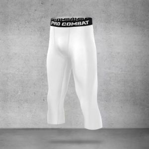 3/4 Length Mens Running Leggings Ice Silk Fast Drying Sports Leggings Running Leggings Basketball Capris