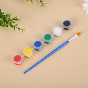 6/12 Colors Acrylic Paint Set Oil Water color Pigments DIY Wall Drawing Painting Art Supplies 3ML