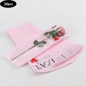 20PCS丨Single Bouquet Wrapping Paper High Quality Gift Decoration LOVE Flower Wrappers