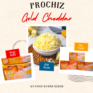 KEJU PROCHIZ GOLD 140gr - keju chedar