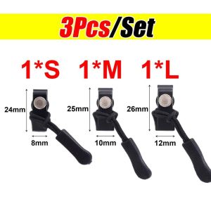 หัวซิปชุดซ่อมแซมแบบเลื่อนได้2/3/6/10ชิ้นหัวซิปแบบสกรู3ขนาดแบบรูดซิปสำหรับกระเป๋าสะพายหลังแจ็คเก็ตกางเกงอเนกประสงค์ผ้าไนล่อนถอดออกได้