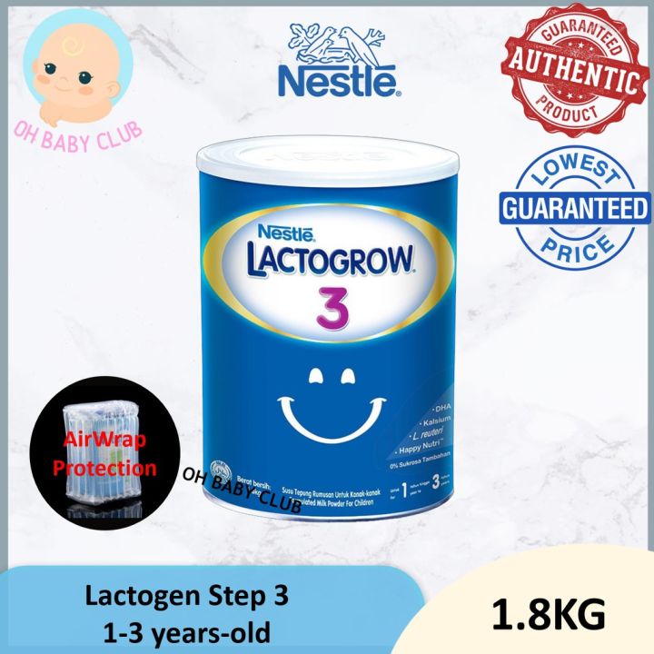 PERFECT TIN]Nestle Lactogrow Milk Powder Exp-12/2022