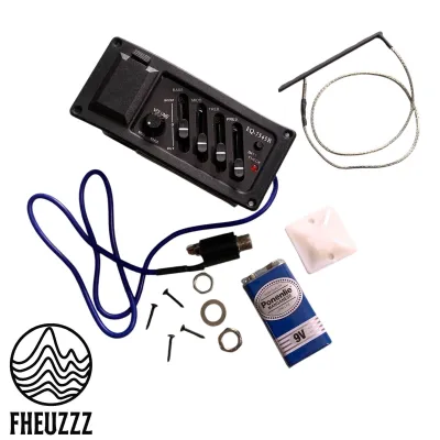 Equalizer Pre Amp Preamp Gitar Guitar Akustik Acoustic Elektrik Electric EQ - 7574R
