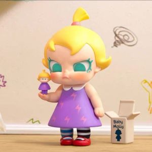 POPMART Baby Molly When I Was Three Series Figures pop mart molly blind collection action figure decorative gift