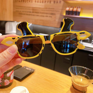 Cartoon Children Sunglasses Funny Bee Frame Fashion Kids Anti UV Glasses Outdoor Beach Sunscreen Boy Girl Goggles Eye Protection
