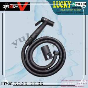 BS-101BK WESDA  STAINLESS STEEL SUS304 MATTE BLACK BIDET TOILET SPRAY