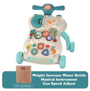 ~Ship From KL~ Baby Walker Toddler Push Music Walker education learning toys toy Musical Push Walker BABY kids walker