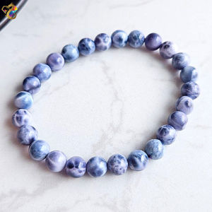 Collection Ceiling Grade Rare Purple Larimar Bracelet
