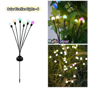 HOMEMORY Solar Firework Lights Outdoor Waterproof 90/120/150 LED Solar Powered Starburst Garden Lights for Christmas Party Patio & Yard