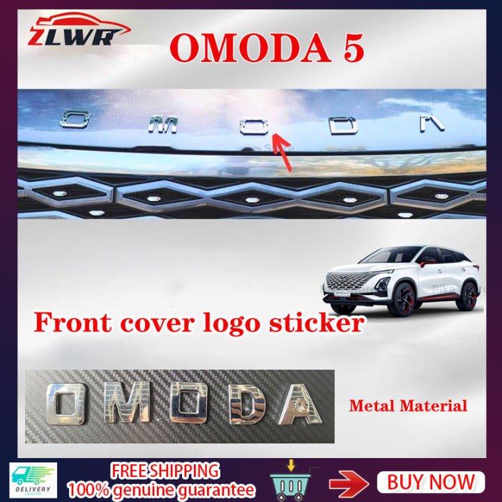 ZLWR Chery Omoda 5 badge logo sticker Chery badge car Bonet lettering ...