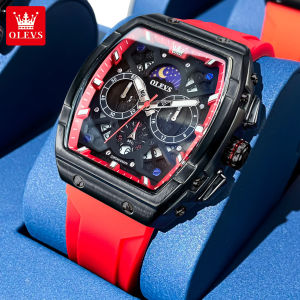 OLEVS Watch For Mans Original Branded Waterproof 2024 New Style Fashion Business Quality Product Chronograph Calendar Luminous Quartz Watch