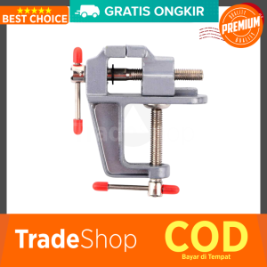 Catok Klemp Meja Table Kerajinan Seni Perhiasan ClampTable Vice Next Gen Ragum Mini