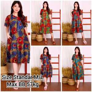 DASTER NAGITA DASTER BALI DEWASA DASTER ANDIN MURAH BUSUI KANCING DEPAN XL XXL ld 125cm JUMBO