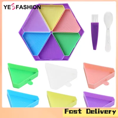 Yesfashion Store IN stock Diamond Art Tools Diamond Art Kits With Drilling Disc Spoon Brush Arts & Crafts Painting Tools And Accessories For Kids Boys And Girls Diamond DIY