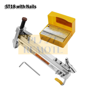 STEEL NAIL GUN PAKU STEPLER KETOK SEMI AUTOMATIC STRAIGHT NAILING TOOLS
