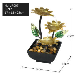 Tabletop Fountain Ornaments humidifier Home Gardening Decoration Rockery Water Fountain Crafts Gifts Desktop Decoration Creative Decorations Christmas gifts