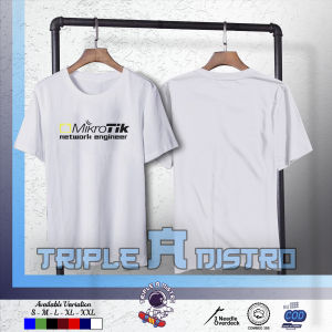 Kaos MIKROTIK NETWORK ENGINEER Baju By Triple A Distro