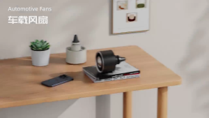 Powerful 3Speed USB Car Vent Fan Car Clip Fan with LED Night Light for Auto Truck Car Cooling Clip Fan for Car Air Vent