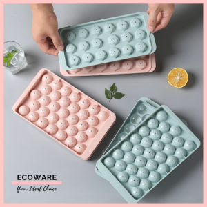 Ice Cube Tray Mold Ice Ball Maker Whiskey Wine Cocktails Beverages Food Grade BPA Free