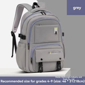 HOMEAPPLIANCESOLUTIONS Fashion Kids School Bag Waterproof Children’s School Bag Large capacity Spine Protection Load Reduction for Grades1-6 Primary Student bag School Backpack