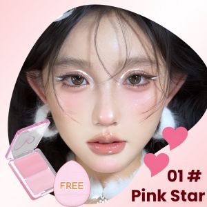 Water Light Blush Palette Multi-Use Cream Sweet Girl Atmosphere Natural Brightening Long Lasting Beauty Tool