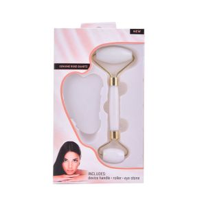 Detox Eye Anti-Aging Wrinkle Removal Face Lift Skin Care Facial Massager Roller Double Head Roller Massager Guasha Board