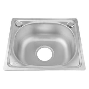 Stainless Steels Square Kitchen Sinks Bathroom Hand Wash Basin Sink Single Bowl Dish Washing Sink Dishwashing Pool