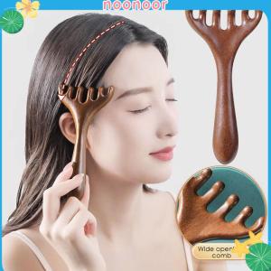 NOONOOR Anti-static Head Meridian Massage Comb Six-Claw Wide Tooth Long Handle Comb Durable Handheld Back Scratcher for Promote Blood Circulation