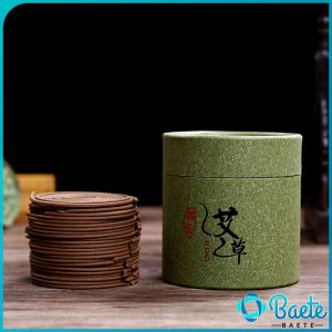 Baete Coil Incense Sandalwood Wormwood Home Fragrance Incense Scented 1 Box
