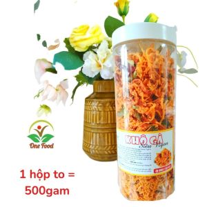 Khô Gà Lá Chanh Xé Cay Loại 1 Cực Ngon 100% Từ Thịt Gà Dai ngon OneFood68