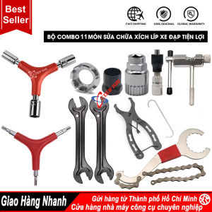 Bộ combo 8/9/11 món sửa xe đạp chuyên dụng Bộ sửa chữa sên xích líp xe đạp siêu tiện lợi
