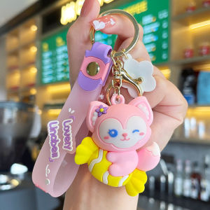 Móc khóa hình sóc Hàn Quốc dễ thương sáng tạo móc chìa khoá hot trend nhiều màu MK0005 móc khoá ô tô