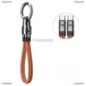 [COD] Cozyroom Portable Keychain USB C Charger Cable Short 240W 5A Fast Charging Cord Type C Short Charging Cable For Phone Android