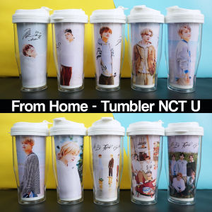 Tumbler NCT U FROM HOME versi1 - Merchandise KPOP NCT 2020 Resonance Pt1 Botol Minum Doyoung Haechan Chenle Kun Renjun Taeil Yuta