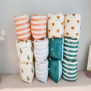 MUQZI Học bơi Thời trang Ins Bơm hơi An toàn cho trẻ em Dày Thiết bị huấn luyện Trẻ em người lớn Phao tập bơi Tay áo phao bơi Băng tay phao Vòng tay bơm hơi bơi Phao cánh tay hồ bơi