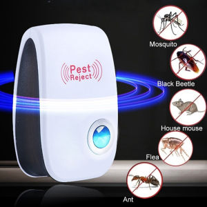 Mosquito Repellent With Wide Ultrasonic Coverage Can Repel Mosquitoes Flies Mice Cockroaches And Is Durable And Long-lasting