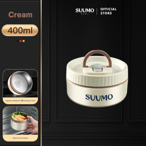 Suumo Kotak Bekal Anti Tumpah Stainless Steel 316 BPA Free