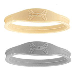 2Pcs Patella Tendon Knee Silicone Strap Comfortable Patella Knee Support for Men Women Basketball Baseball Soccer Hiking