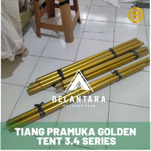 Tiang Tenda Pramuka 3 X 4 meter Belantara Series Golden