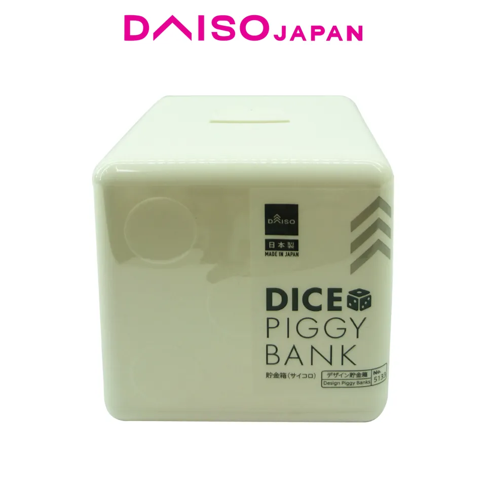 Daiso Dice Coin Bank Local Supplier Warranty Coin Bank - Lazada
