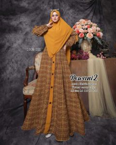 Zahira1808 Syari Dewani Gamis Motif Bahan Shakila Import Model Terbaru Gamis Murah Trendi Baju Syari Muslim Wanita Ibu Busui Terlaris Gamis Pesta Orii Best Seller Dengan Khimar