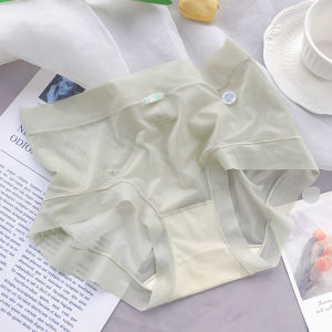 【SINGABRALETTE】Ultra-Thin Ice Silk Seamless Panties Women Breathable Underwear Quick Drying Cotton Soft Lingerie內褲