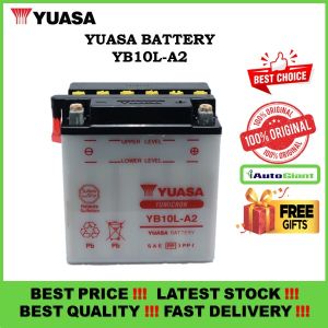 BATERI YUASA YB 10L-A2 SUZUKI DR650SE/GS500/HONDA SCOOTER CH150 ELITE/YAMAHA XC200 RIVA